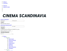 Tablet Screenshot of cinemascandinavia.com